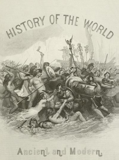 Roman invasion of Britain by Alonzo Chappel